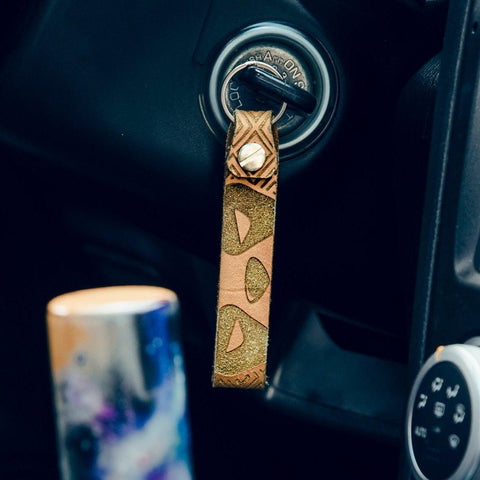 Bam Shifts Leather Keychains - BAM SHIFTS
