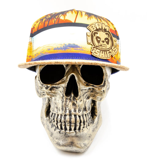 Bamboo Decal Tropical Snapback - BAM SHIFTS