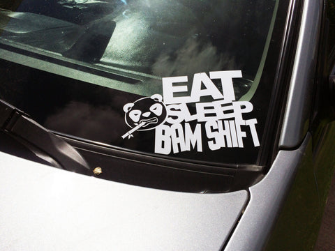 Eat, Sleep, Bam Shift Sticker - BAM SHIFTS