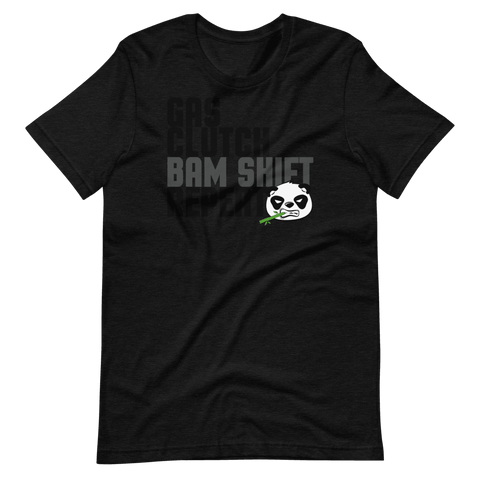 Gas Clutch Unisex T-Shirt - BAM SHIFTS