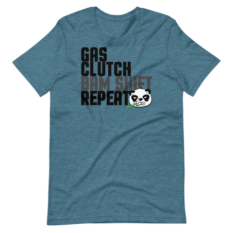 Gas Clutch Unisex T-Shirt - BAM SHIFTS